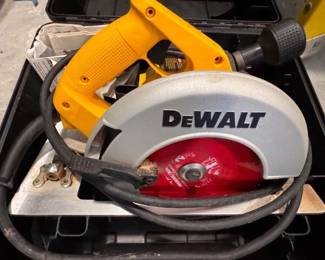 DeWalt circular saw