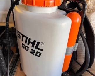 Stihl SG20 manual backpack sprayer