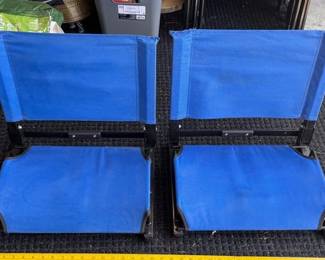 Pair of stadium seats