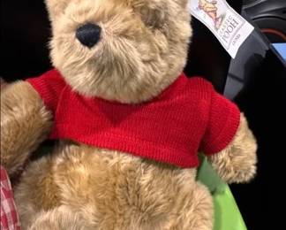 Winnie the Pooh stuffed bear with tags