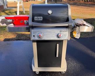 Weber propane grill