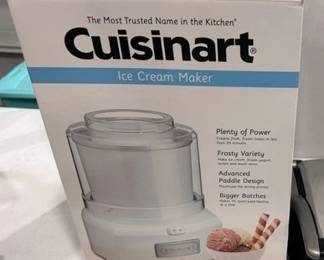 Cuisinart ice cream maker