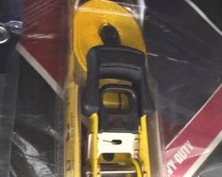 New tarps and rachet strap, NIP