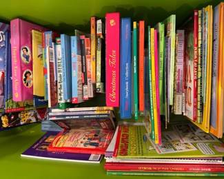 Tub of children's books