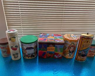 LOTS OF GREAT TINS