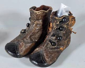 Victorian children's shoes