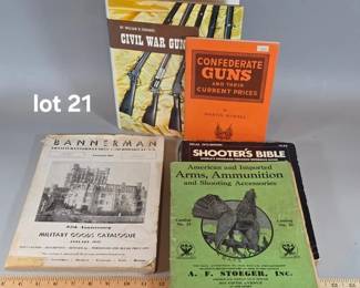 Vintage gun books