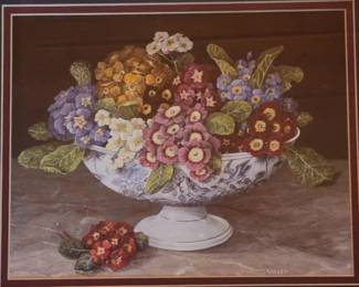 Framed decorative print