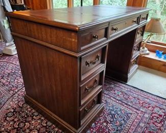 Vintage keyhole desk