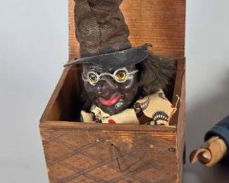 Antique jack in the box