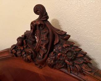 One of Two Full Beds