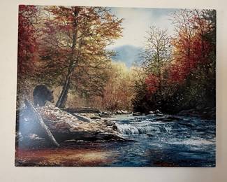 Robert A. Tino "Autumn on Cades Cove" Art Print