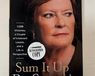 Sum It Up Autographed Copy by Pat Summitt with Sally Jenkins