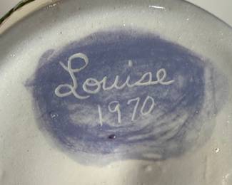Louise 1970 Ceramic Decanter