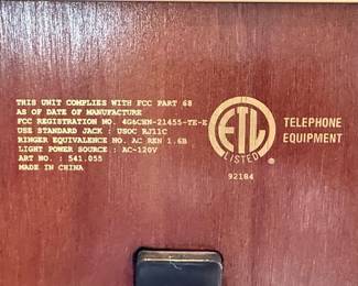 Spirit of St. Louis Telephone Booth Lamp