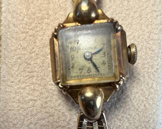 Vintage Bulova 10k Gold Filled Women's Watch