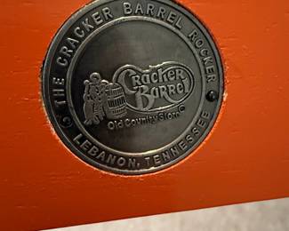 Cracker Barrel Old Country Store "Tennessee" Rocking Chair