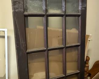 Vintage 12-Pane Interior Door