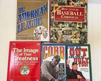 Baseball Books Collection