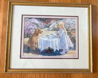 Corinne Hartten "Tea for Four" Art Print