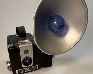 Kodak Brownie Hawkeye Camera Flash Model with Flasholder