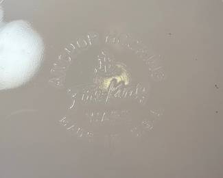 Anchor Hocking Fire-King Laurel Leaf Peach Luster Bowl