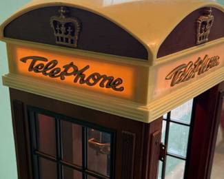 Spirit of St. Louis Telephone Booth Lamp