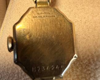 Vintage Bulova 10k Gold Filled Women's Watch