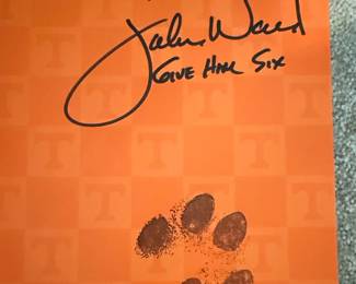 "Neyland: Life of a Stadium" Book Signed by John Ward and Smokey