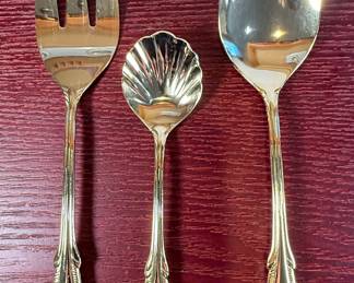 Farberware Gold Plated Flatware Set