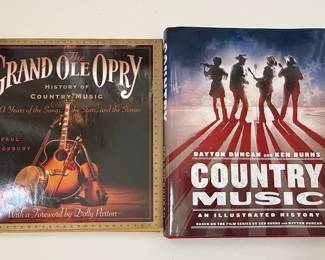 The Grand Ole Opry: 70 Years of the Songs, the Stars, and the Stories & Country Music: An Illustrated History