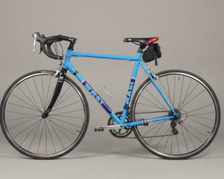 Blue Masi Road Bike with Mavic Cosmos Wheels