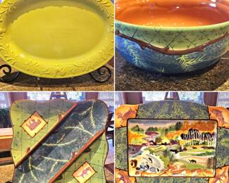 America Retro bowl & platters