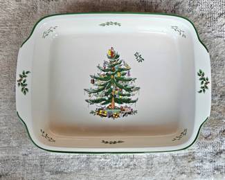 Spode Christmas Tree baking dish
