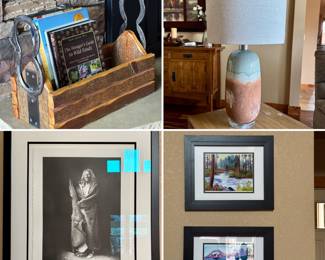 Lots of interior decor