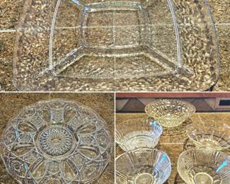 Crystal bowls & platters