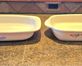 Vintage Corning Ware pans