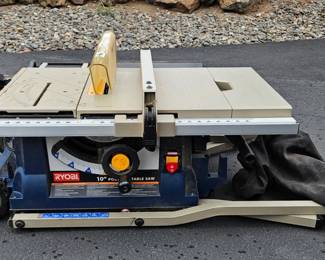 Ryobi 10" portable table saw
