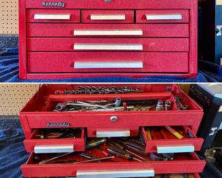 Kennedy tool chest and contents