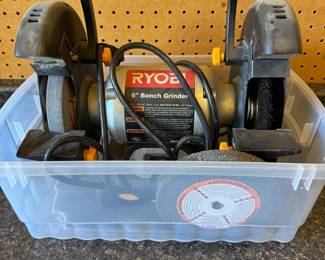Ryobi 6" bench grinder