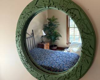 Antique Wooden Mirror- $50- 24 inches
