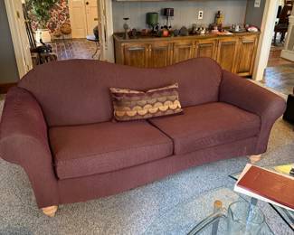 Berhardt Custom Sofa- there is 2 available- $500 each or $750 for the pair- 86 inches long, 35 inches deep