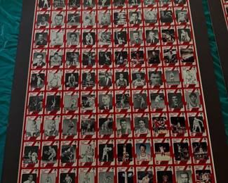 NCSU Vintage Basketball Cards- 2 available- $100 each- 36 inches tall