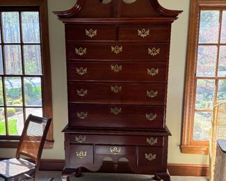 Mahogany Queen Anne Highboy- $550 - 88 inches tall, 42 wide, 20 deep