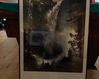 Ansel Adams- Bridal Falls- $40 - 36 inches tall, 24 wide