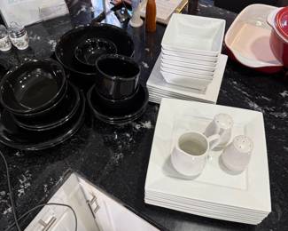 Dish Bundle- Black and White-$25 for all