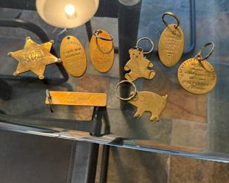 $20 for 8 brass keychains