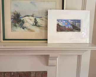 Coastal Artwork by Bush- $45