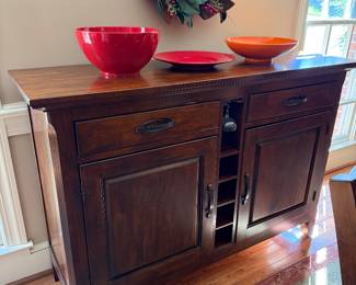 Klaussner Furnture Buffet/Sideboard- $400- 40 inches tall, 58 wide, 19 deep