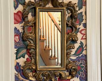 Vintage Hollywood Regency Style Mirror- $100- 22 inches tall, 13 wide